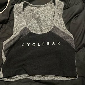 CycleBar Crop Tank